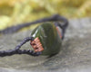 Adjustable cord bracelet with Rimu Pounamu
