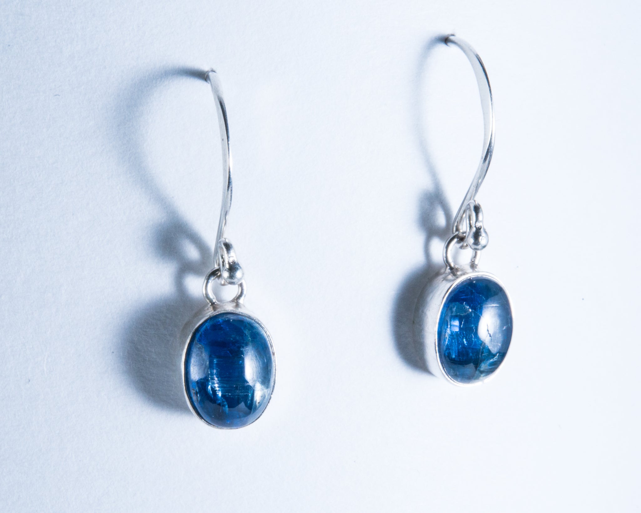 Kyanite Sterling Silver Earrings (A024)