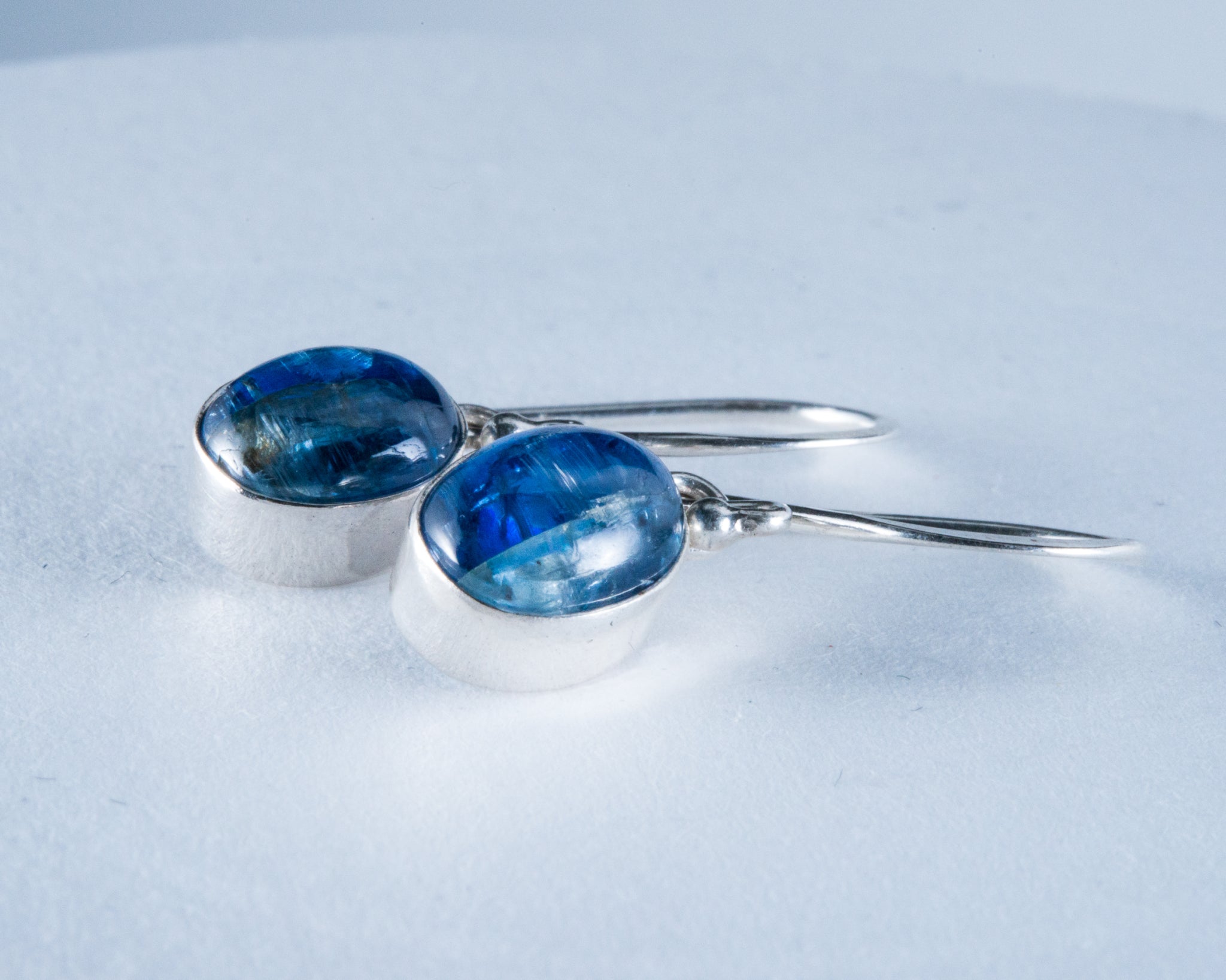 Kyanite Sterling Silver Earrings (A024)