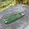 NZ Greenstone Roimata Earrings Hapopo Pounamu