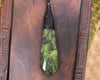 Roimata Teardrop carved from Douglas Creek Pounamu - NZ Greenstone