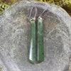 NZ Greenstone Roimata Earrings Hapopo Pounamu