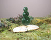 Twist Sculpture carved from Hapopo Pounamu - NZ Greenstone