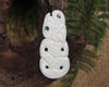 Hei Tiki carved from Bone