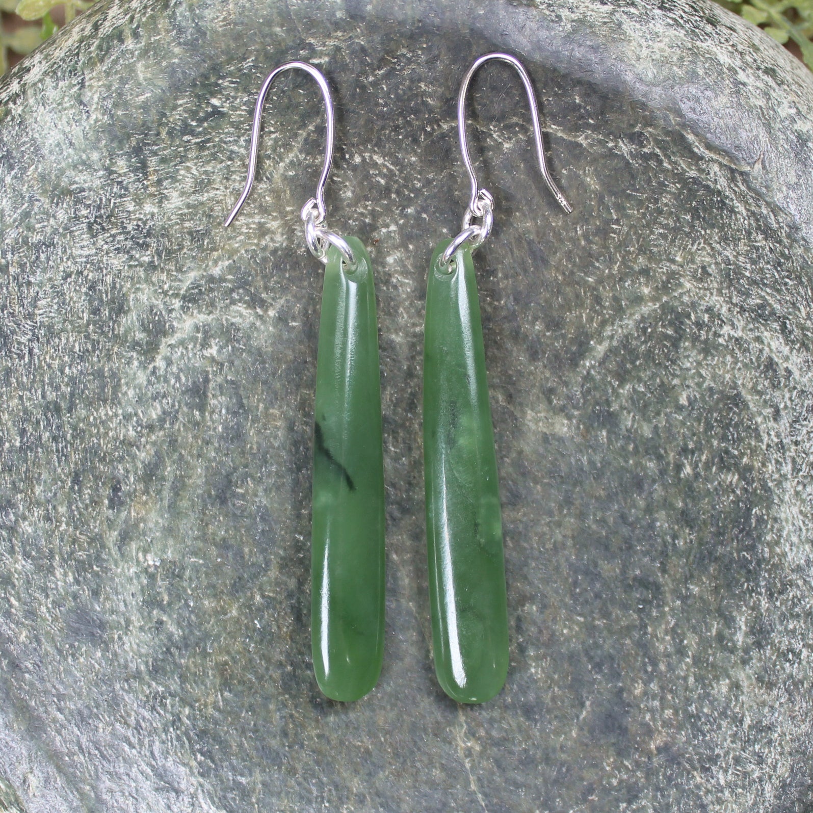 Hapopo Pounamu Earrings