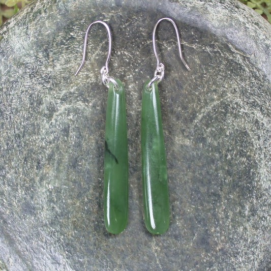 Hapopo Pounamu Earrings