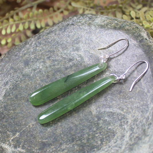 Hapopo Pounamu Earrings