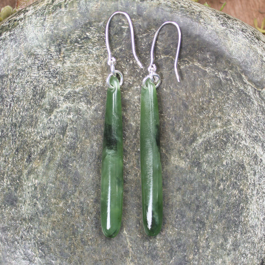 Hapopo Pounamu Earrings