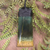 Flower Jade Pounamu Toki Pendant - NZ Greenstone