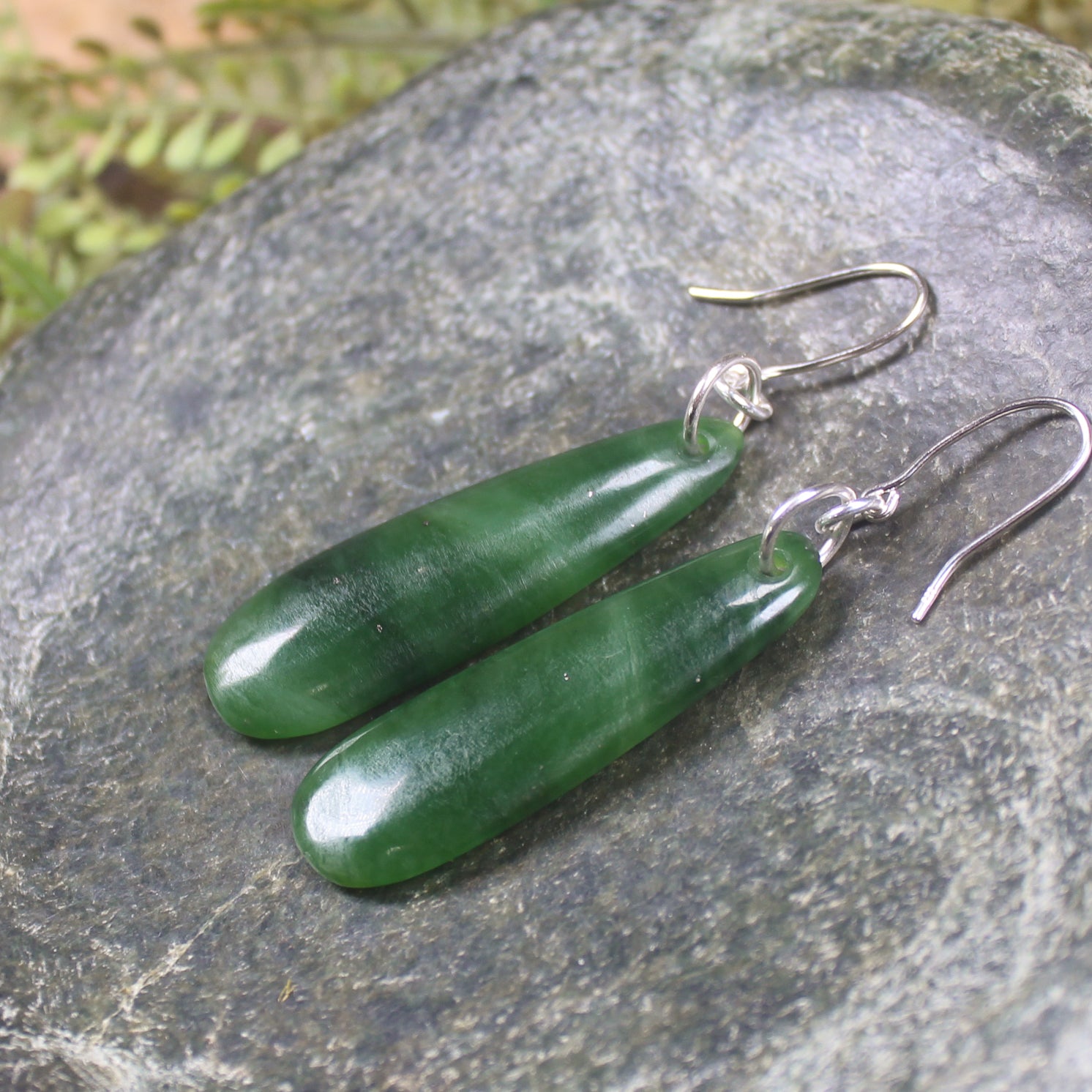 Hapopo Pounamu Earrings