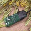 Kawakawa Pounamu Toki with Koru