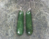 NZ Greenstone Small Roimata Earrings (BN035) Hapopo Pounamu