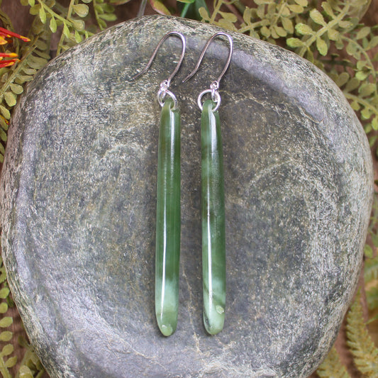 Hapopo Pounamu Earrings