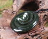 Koru pendant carved from Kawakawa Pounamu - NZ Greenstone