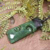 Toki with Koru pounamu pendant - NZ Greenstone