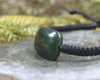 Adjustable cord bracelet with Rimu Pounamu