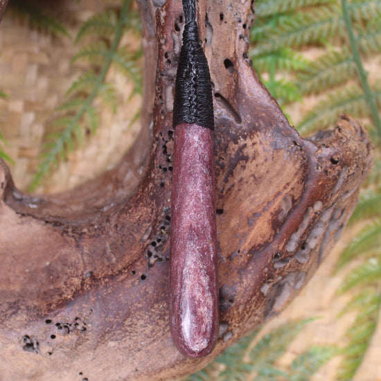 Roimata or Teardrop carved from Aroha Stone