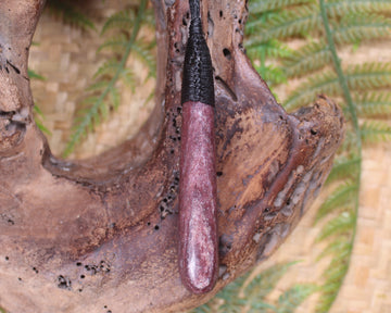 Roimata or Teardrop carved from Aroha Stone