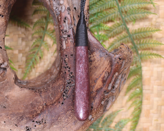 Roimata or Teardrop carved from Aroha Stone