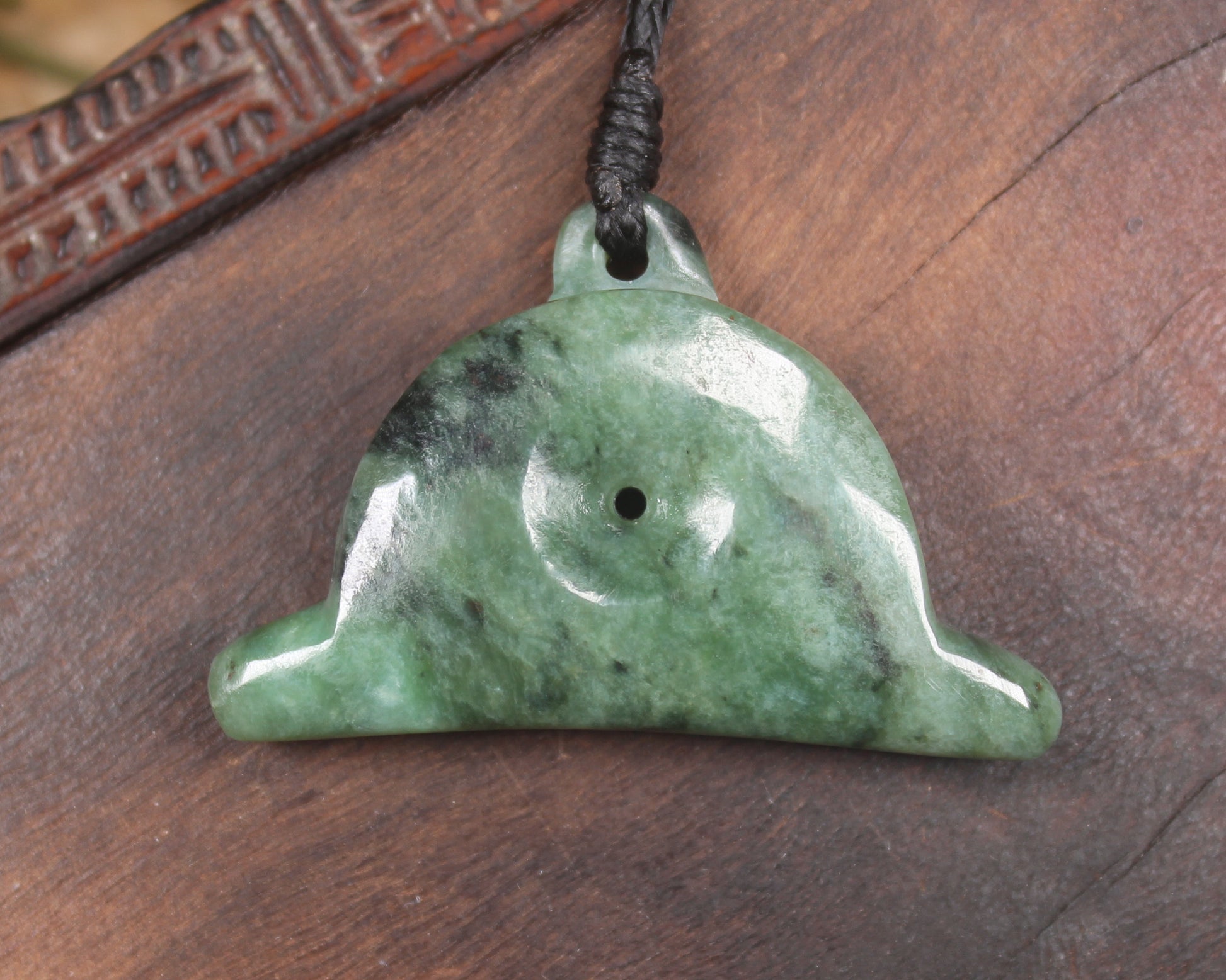 NZ Greenstone Shepards Dog Whistle Hapopo Pounamu