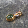 gold plated pendant Kawakawa pounamu