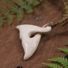 Whale bone Whale Tail Pendant