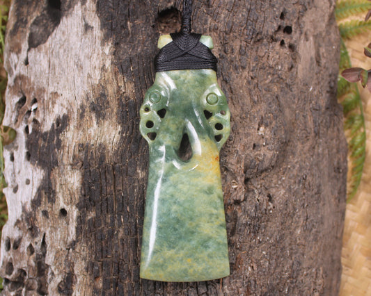 Flower Jade Pounamu Toki