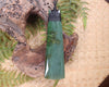 Toki or Adze Pendant carved from Inanga Pounamu - NZ Greenstone
