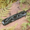 Manaia pendant carved from Rimu Pounamu - NZ Greenstone