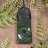 Kawakawa Pounamu Toki with Koru