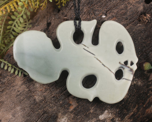 Hei Tiki carved from Inanga Pounamu - NZ Greenstone