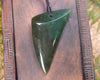 Hapopo Pounamu Tooth pendant