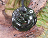 Koropepe carved from Rimu Pounamu - NZ Greenstone