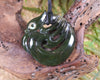 Koropepe carved from Rimu Pounamu - NZ Greenstone