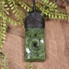 Rimu Pounamu Toki with Koru