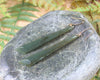 Inanga Pounamu earrings