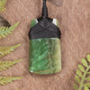 Flower Jade Pounamu Toki Pendant - NZ Greenstone