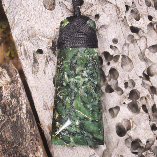 Toki or Adze carved from Douglas Creek - NZ Greenstone
