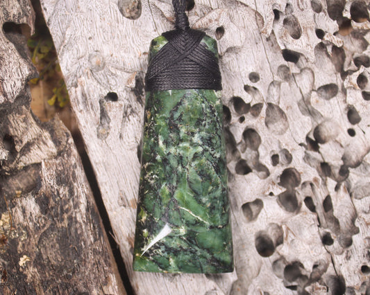 Toki or Adze carved from Douglas Creek - NZ Greenstone