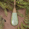 Roimata carved from Raukaraka Pounamu - NZ Greenstone