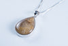 Rutile Quartz Sterling Silver Pendant (S061)