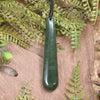 Roimata or Teardop carved from Hapopo Pounamu - NZ Greenstone