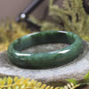 Bangle carved from Hapopo Pounamu - NZ Greenstone