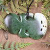 Hei Tiki carved from Hapopo Pounamu - NZ Greenstone