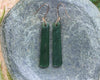 Kawakawa Pounamu earrings