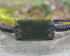 Adjustable cord bracelet with Rimu Pounamu