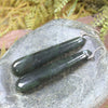 Roimata or Teardrop earrings carved from Rimu Pounamu - NZ Greenstone
