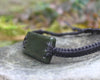 Adjustable cord bracelet with Rimu Pounamu