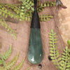 Roimata or Teardop carved from Inanga Pounamu - NZ Greenstone