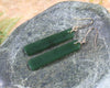 Kawakawa Pounamu earrings